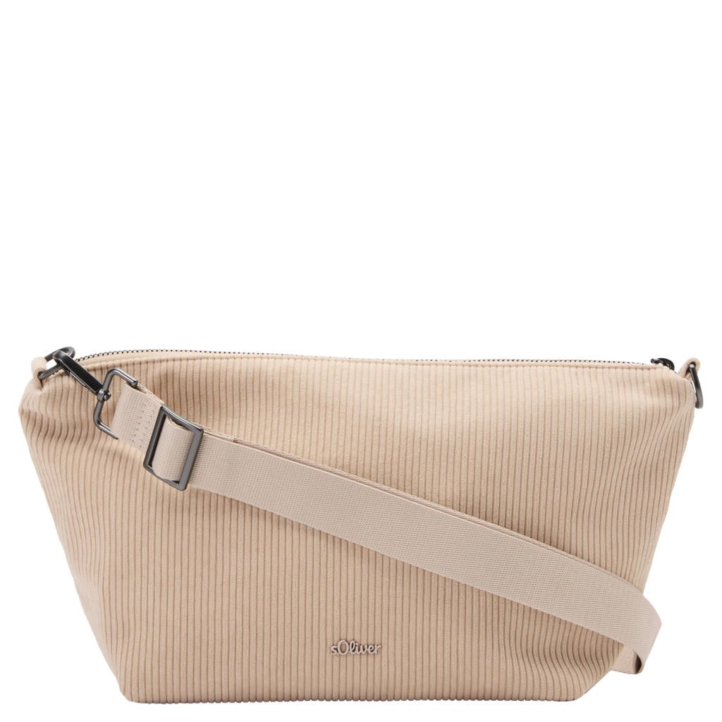 s.Oliver crossbody tas beige