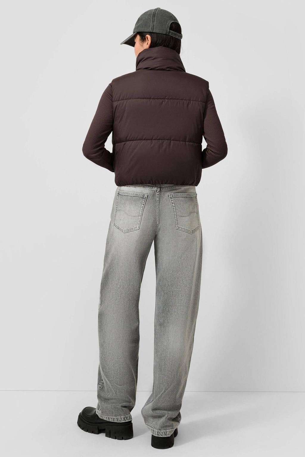 QS bodywarmer - donkerbruin