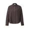 S.Oliver x Heidi Klum blouse met krijtstreep - donkerbruin/wit