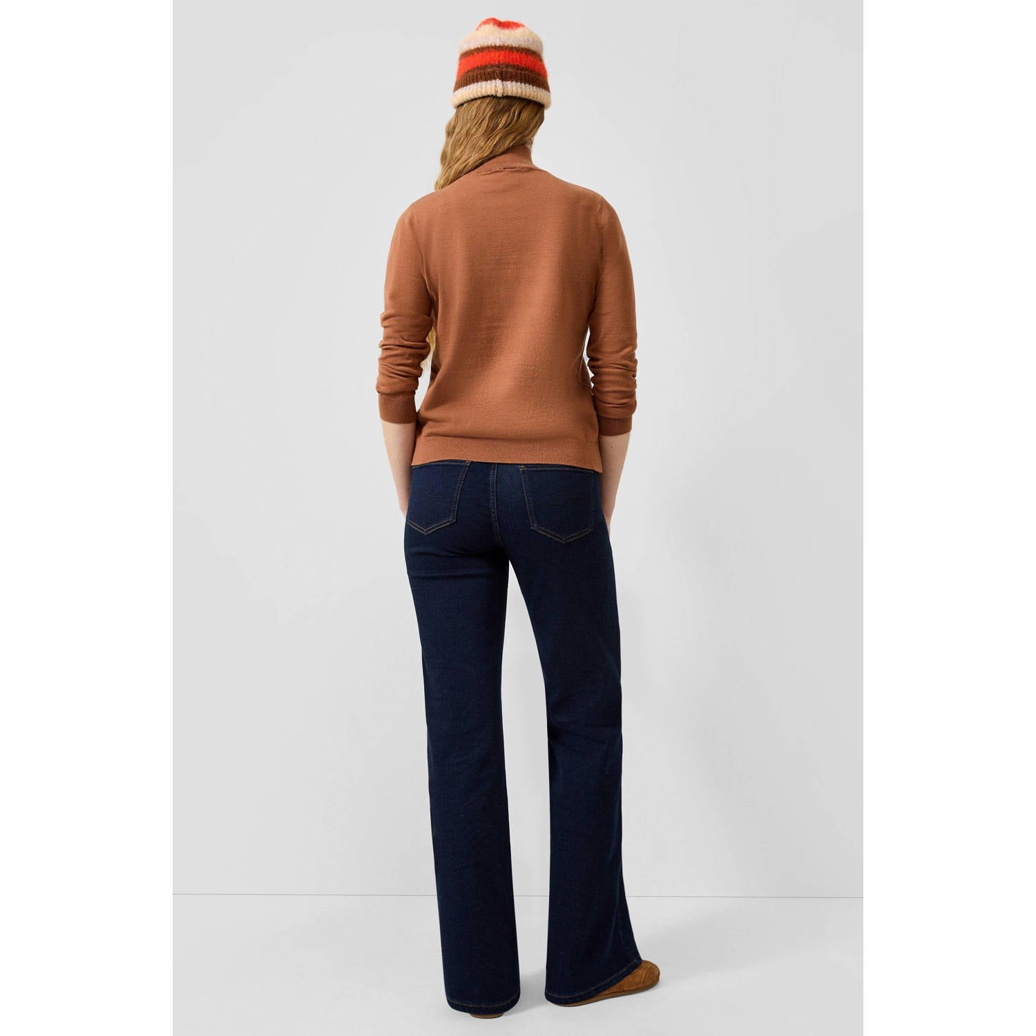 QS straight leg jeans dark blue