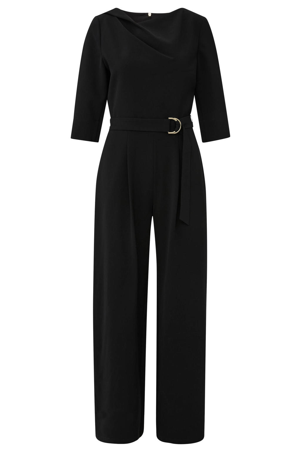 s.Oliver BLACK LABEL jumpsuit - zwart