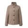 s.Oliver gemêleerde winterjas met wol - beige