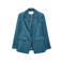 comma regular blazer - blauw