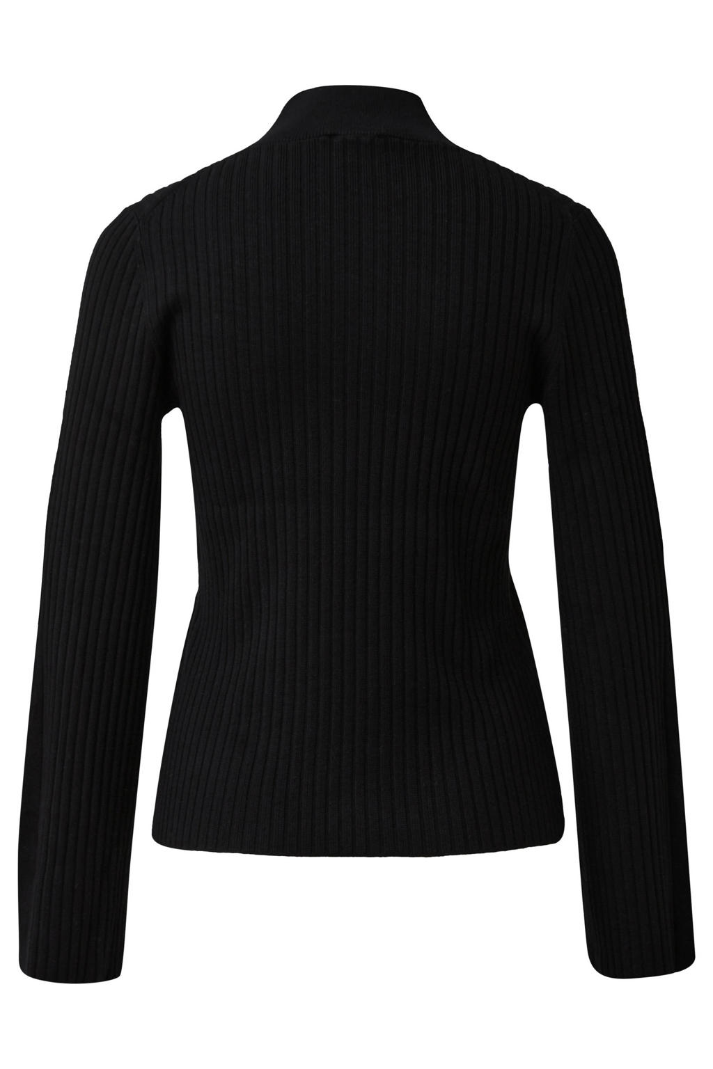 s.Oliver BLACK LABEL gebreide trui - zwart
