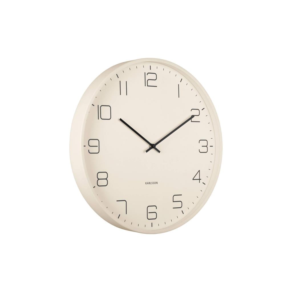 Karlsson wandklok Lofty Ø40 cm - gebrokenwit