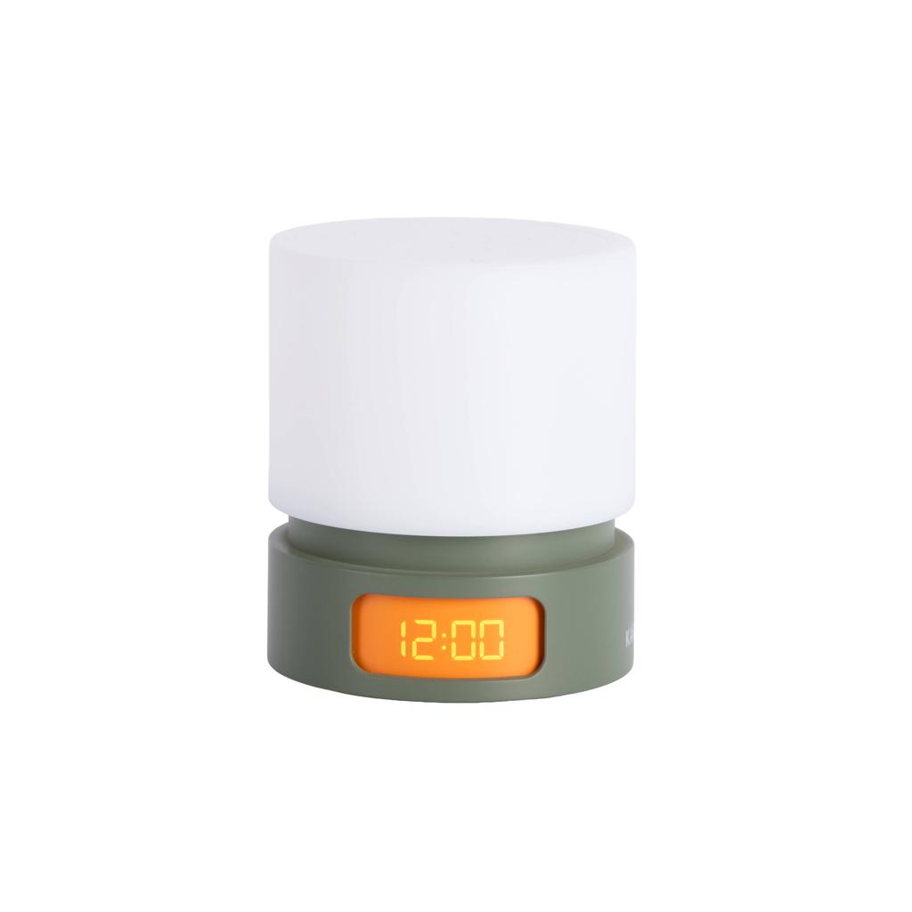 Karlsson Pillar Light wekker LED - jungle groen - KA6161GR