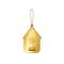 Karlsson Mini Cuckoo wandklok 3x5,4x7,2 cm - verguld