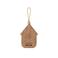 Karlsson Mini Cuckoo wandklok 3x5,4x7,2 cm - licht hout