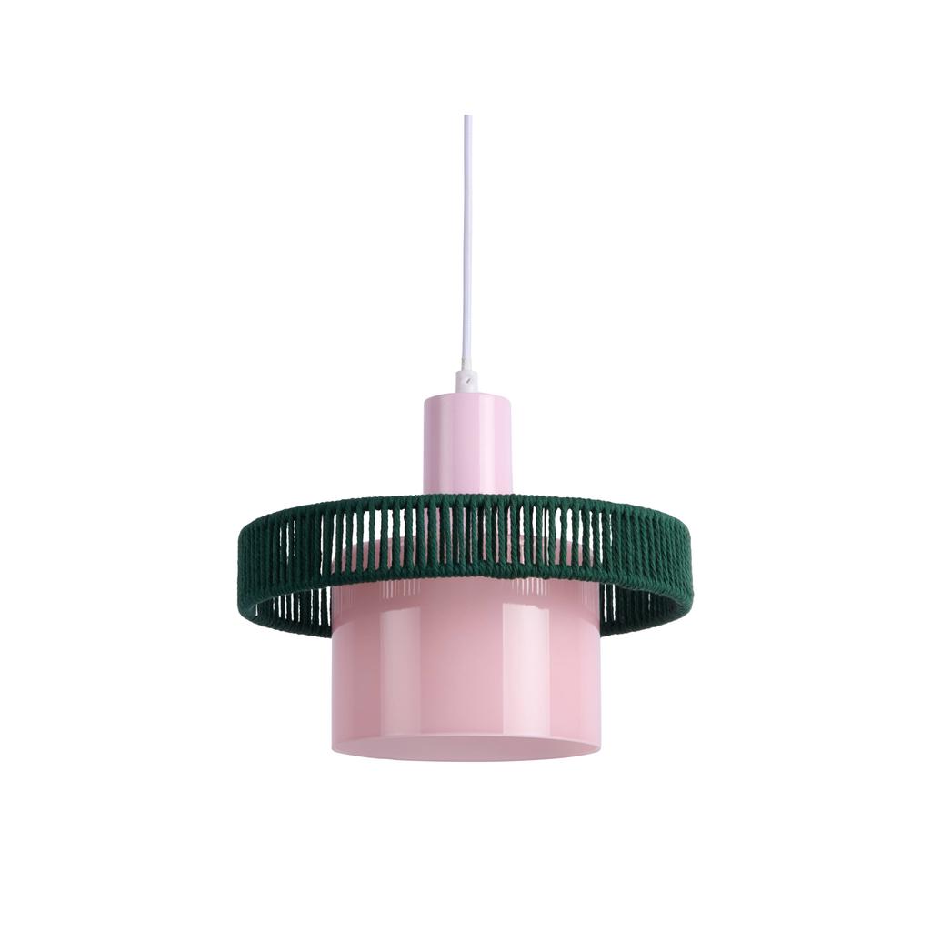 Leitmotiv Hanglamp Wide - zachtroze/groen