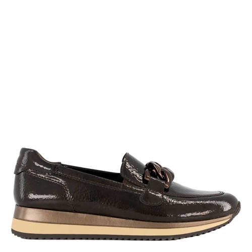 Easy Street lakleren instappers bruin