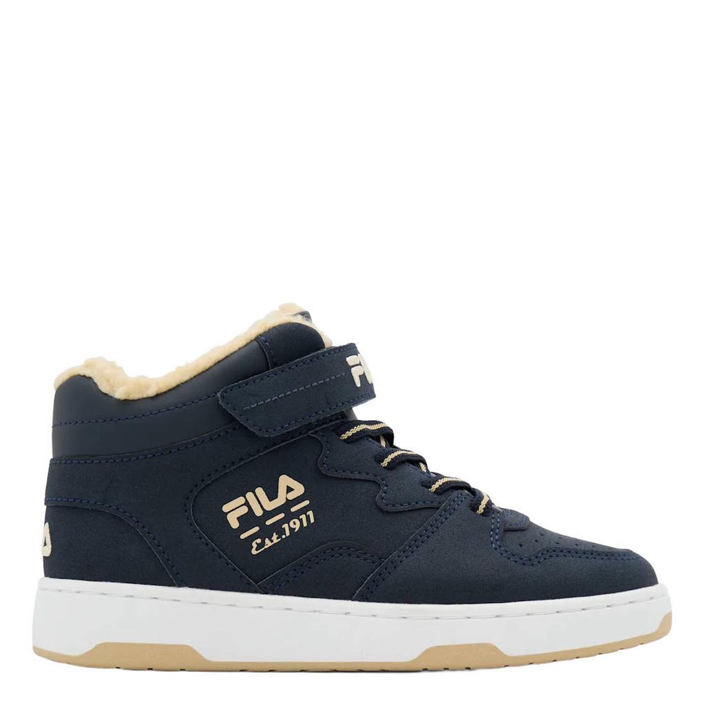 Fila suède sneakers met logo - donkerblauw
