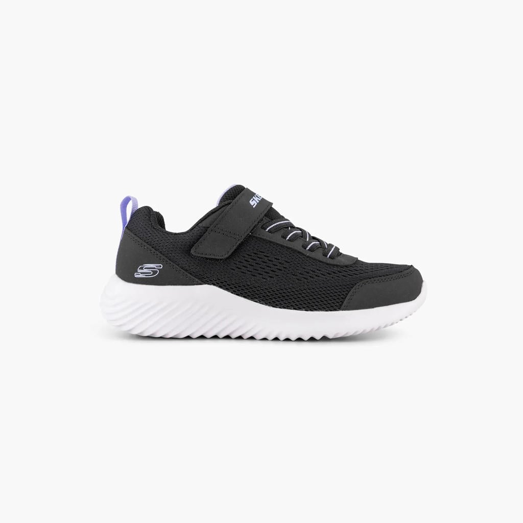Zwarte meisjes Skechers sneakers met logo -