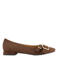 Graceland suèdelook loafers - bruin