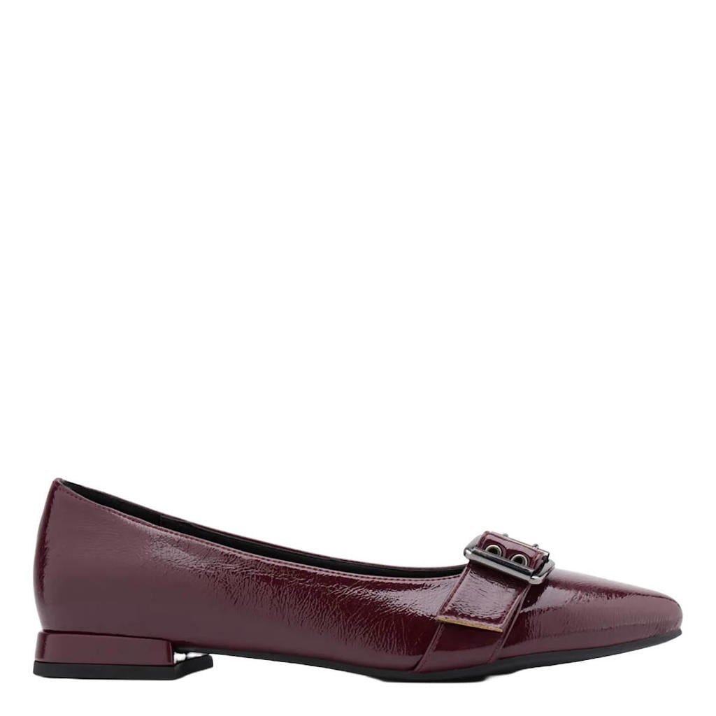 Graceland lakleren loafers - bordeaux