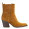 Graceland western suèdelook cowboylaarzen - cognac