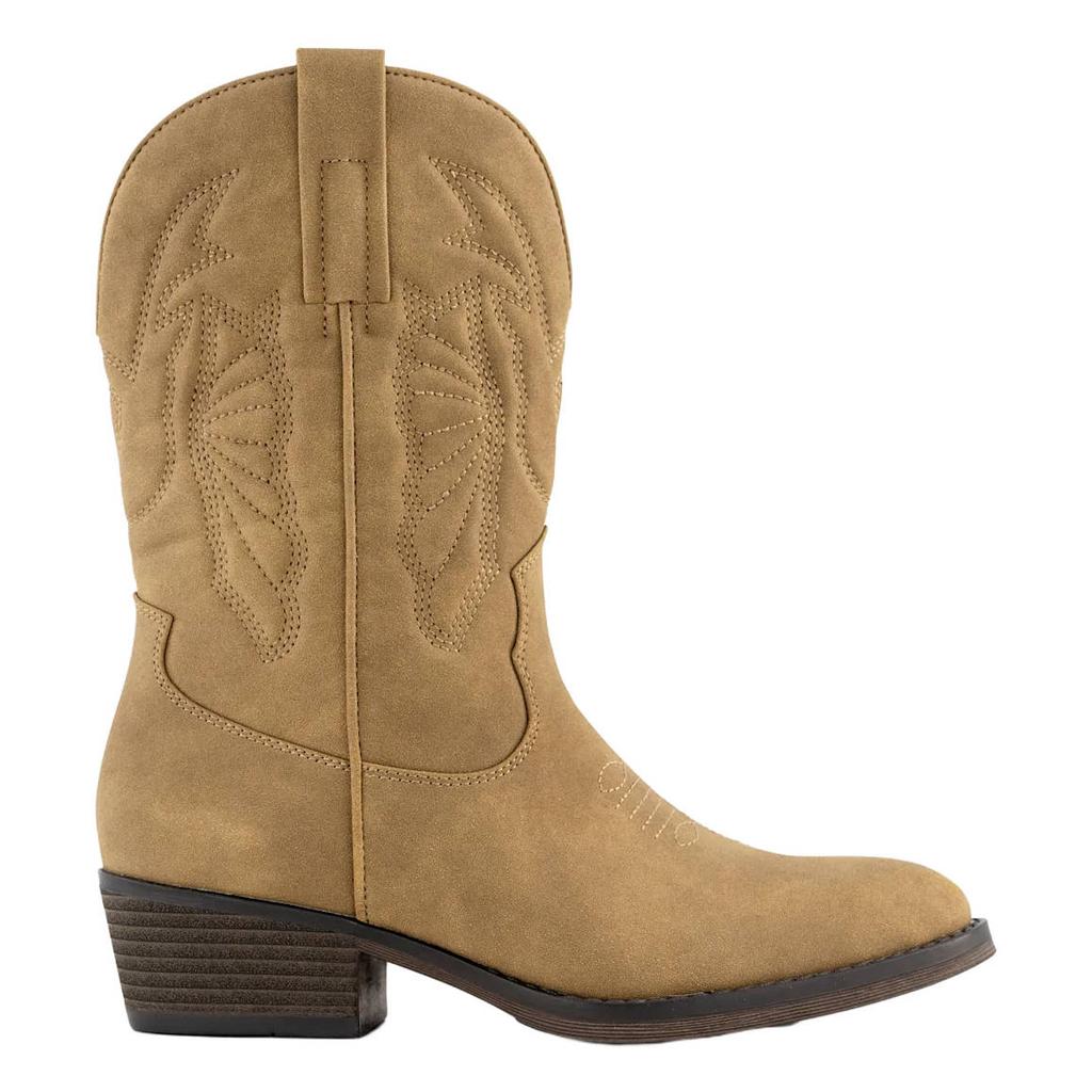 Graceland western suèdelook cowboy boots - beige
