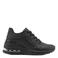 Skechers sneakers met sleehak - zwart