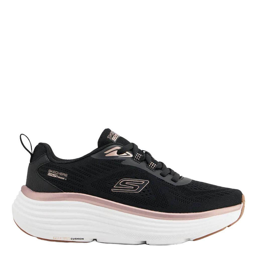 Zwarte dames Skechers chunky sneakers met logo -