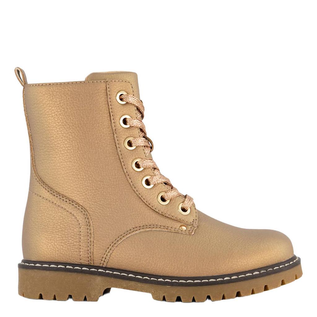 Graceland enkelboots met profielzool - camel