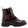 Graceland lakleren enkelboots met profielzool - bordeaux