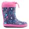 Cortina rubber regenlaarzen - blauw/roze