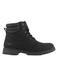 Wrangler suède veterboots met profielzool - zwart