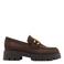 Graceland chunky suèdelook loafers - bruin