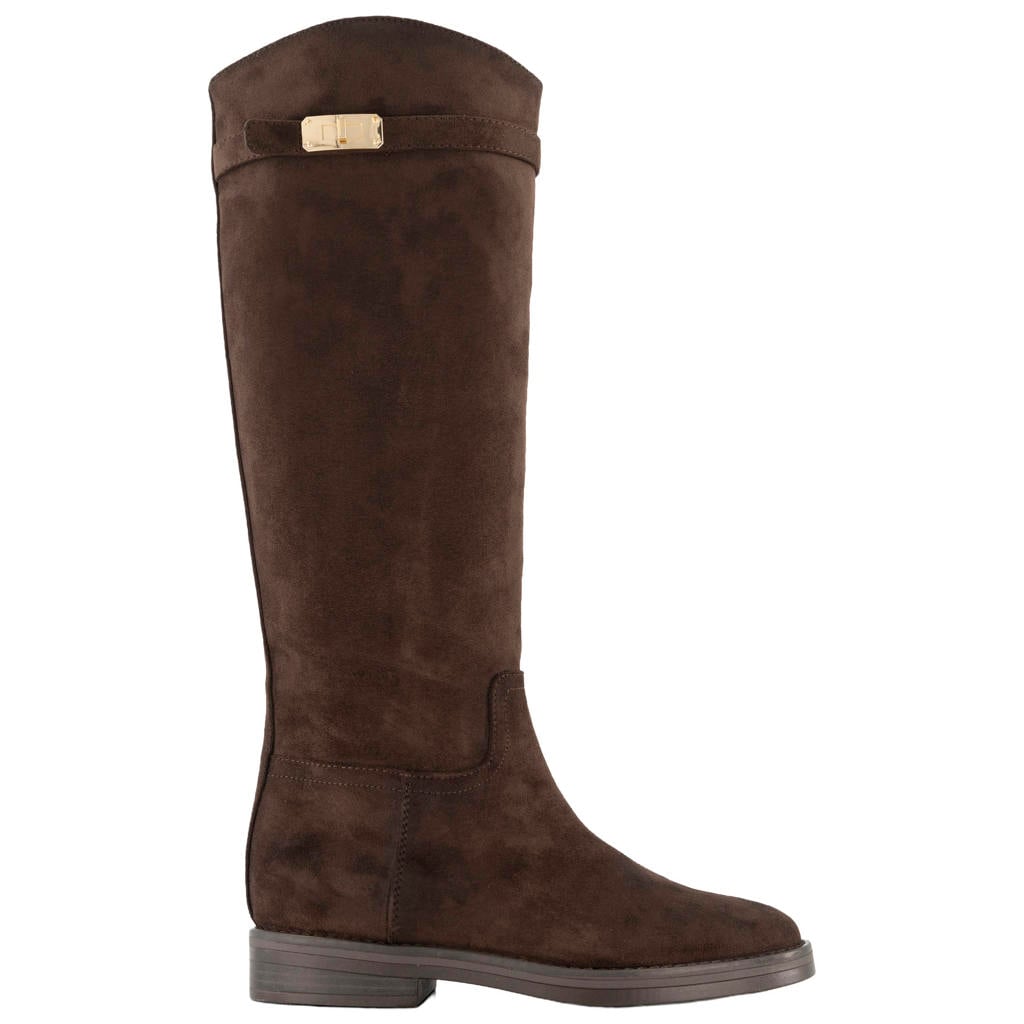Bruine dames Graceland suède laarzen -