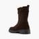 ESPRIT laarzen met profielzool - donkerbruin