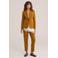 WE Fashion jersey getailleerde blazer - oker