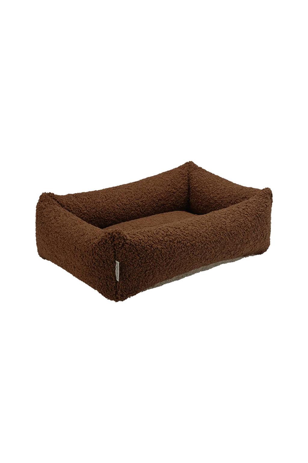 Wigiwama Hondenmand Warm Hazelnoot Huisdieren Knuffelbed M