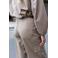 Para Mi wide leg cargobroek - beige