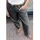 Para Mi barrel jeans - donkergroen