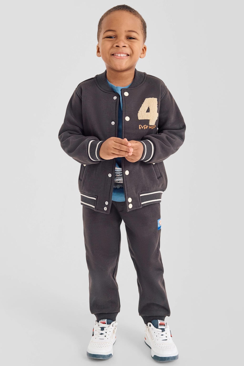 s.Oliver baseball jacket - donkerbruin