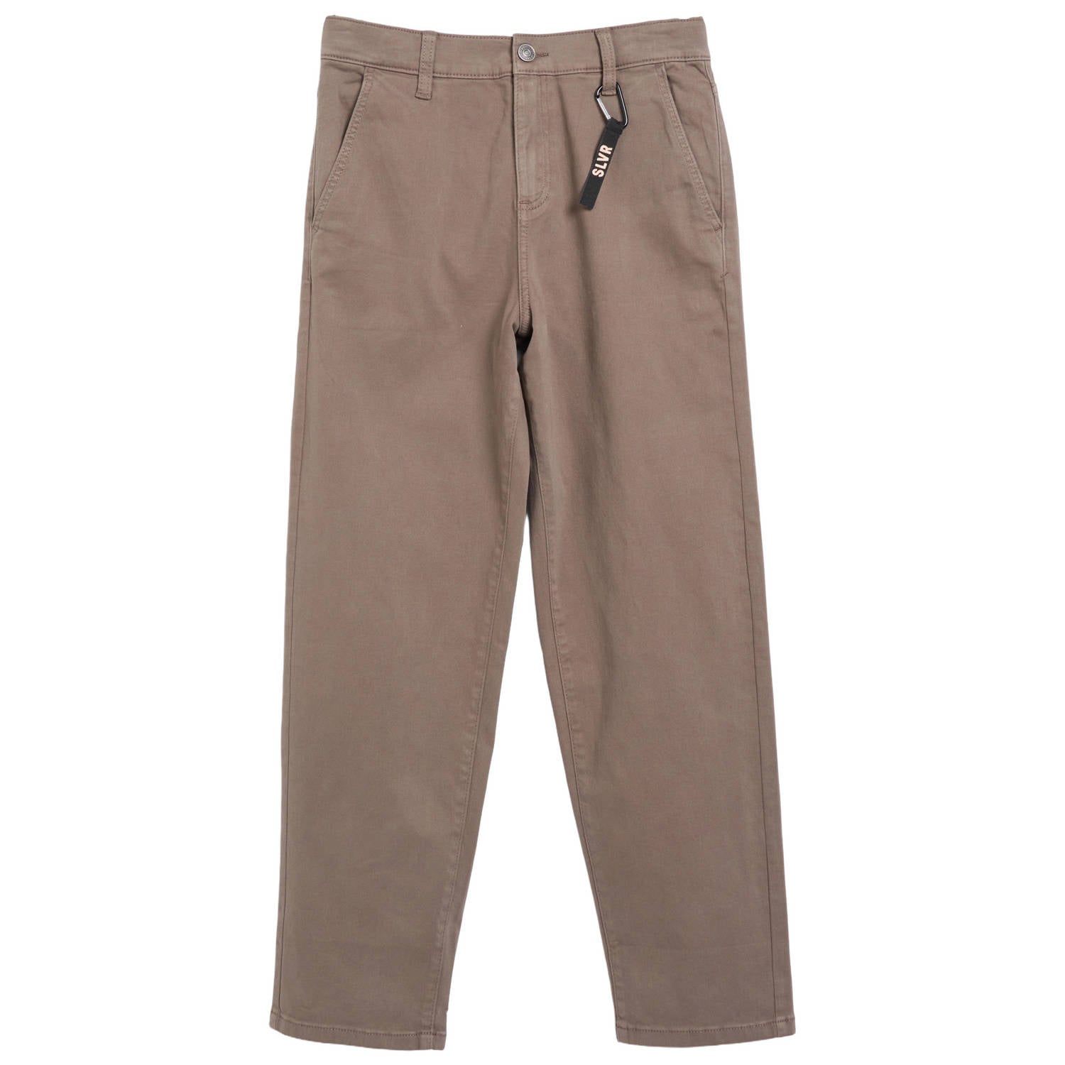 S.Oliver casual broek donkerbruin
