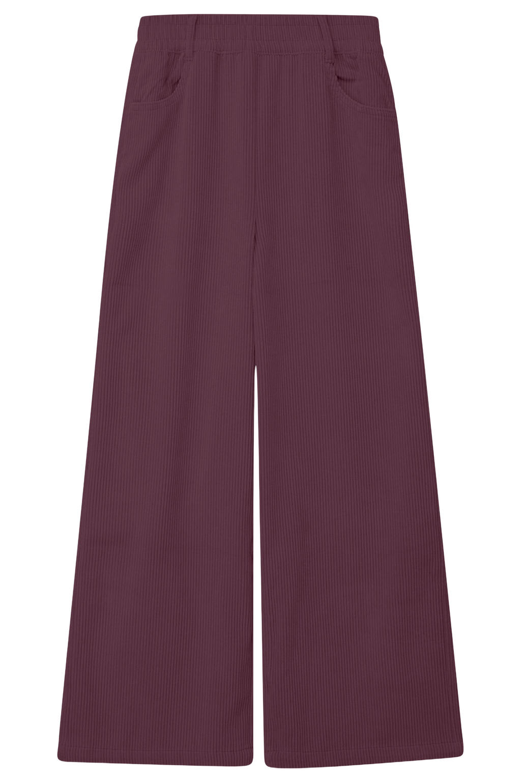 s.Oliver corduroy casual broek - paars