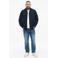 s.Oliver Big Size relaxed fit corduroy overhemd - blauwzwart
