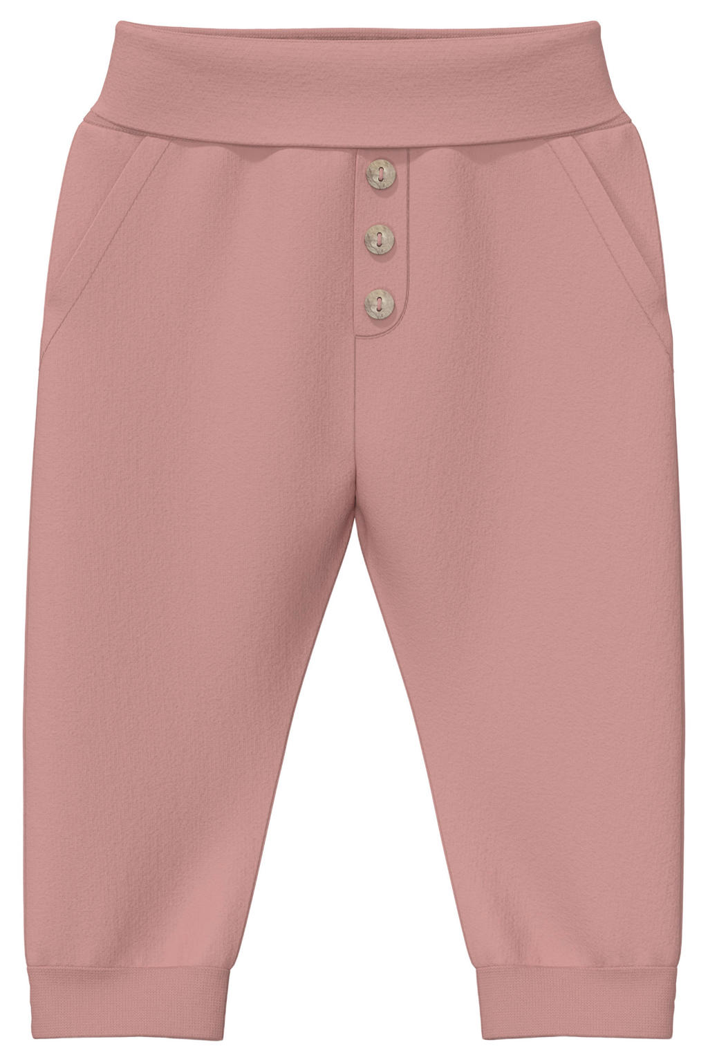 s.Oliver katoenen babybroek - oudroze