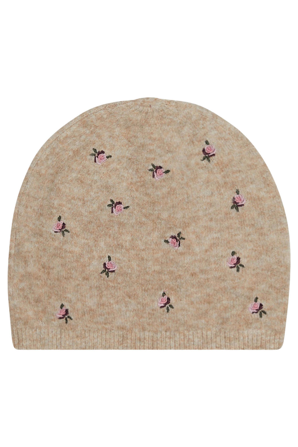 s.Oliver gebloemde muts - beige/roze