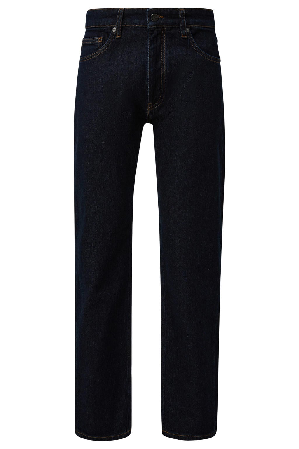 s.Oliver straight leg regular fit jeans - donkerblauw