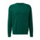 s.Oliver Big Size katoenen regular fit gebreide trui - groen