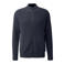 s.Oliver Big Size gebreid vest - blauwzwart