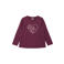 s.Oliver longsleeve met print - aubergine