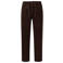 s.Oliver corduroy straight leg casual broek - donkerbruin