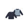 s.Oliver katoenen sweatvest - donkerblauw