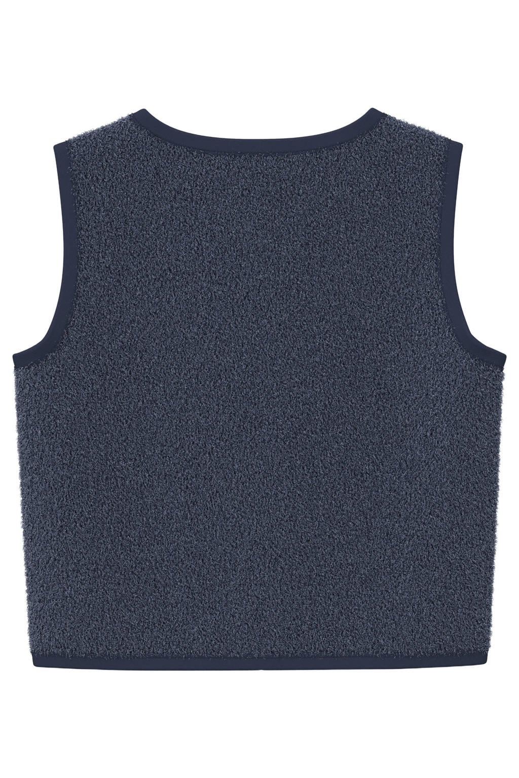 s.Oliver teddy gilet - donkerblauw