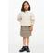 s.Oliver geruite korte rok - bruin/beige