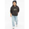 s.Oliver hoodie met print - donkerbruin