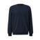 s.Oliver Big Size Plus Size regular fit sweater met borduursels - blauwzwart