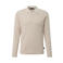 s.Oliver BLACK LABEL katoenen regular fit gebreide trui - beige